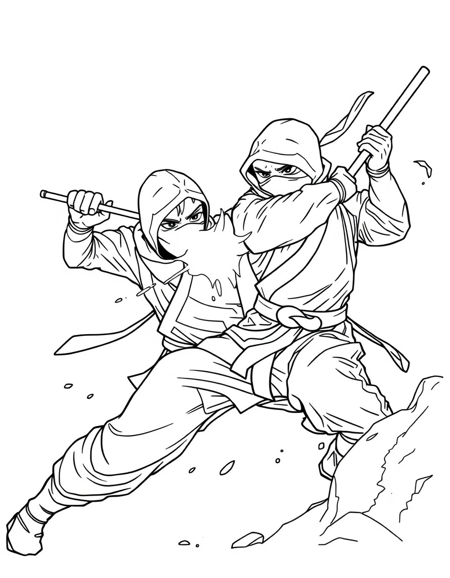 ninja fight