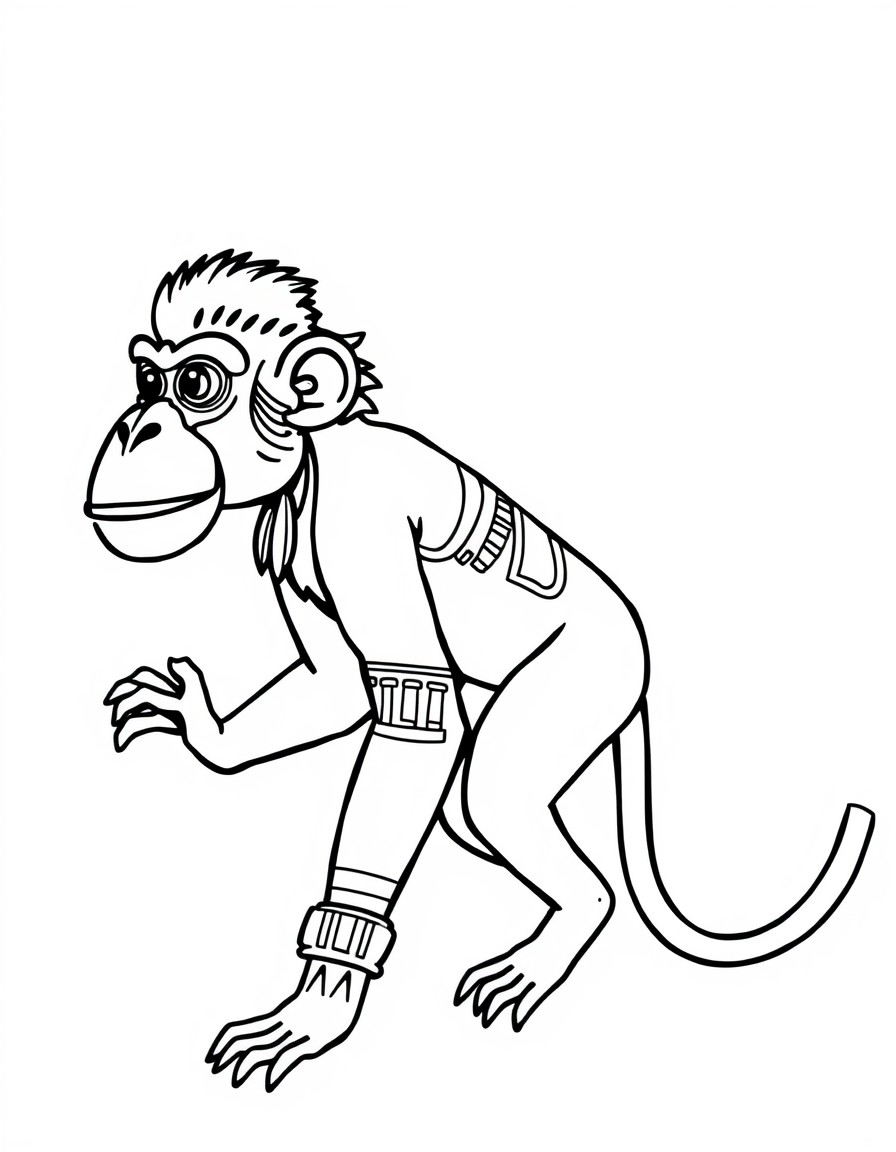 mayan aztec monkey