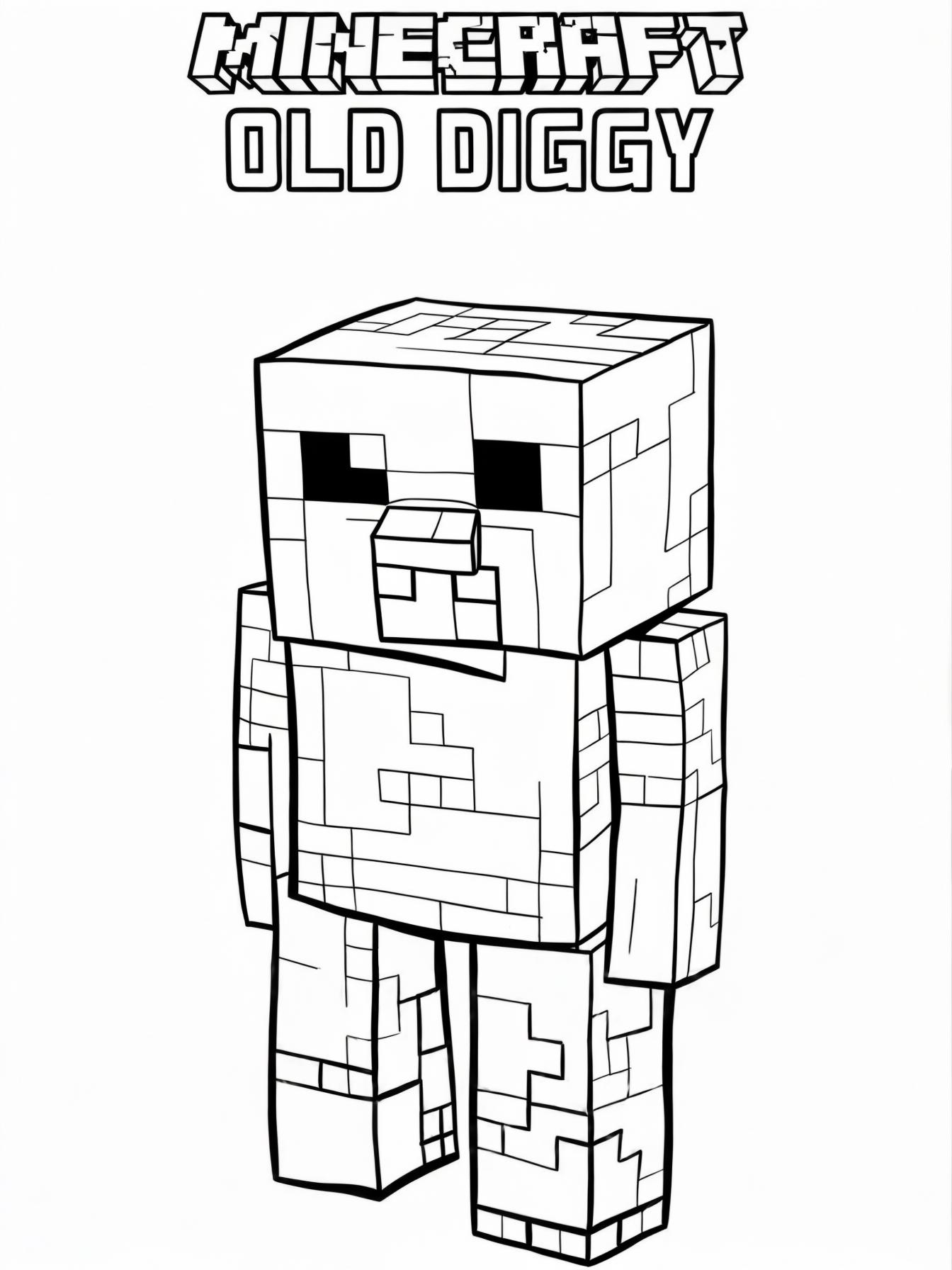 minecraft old diggy