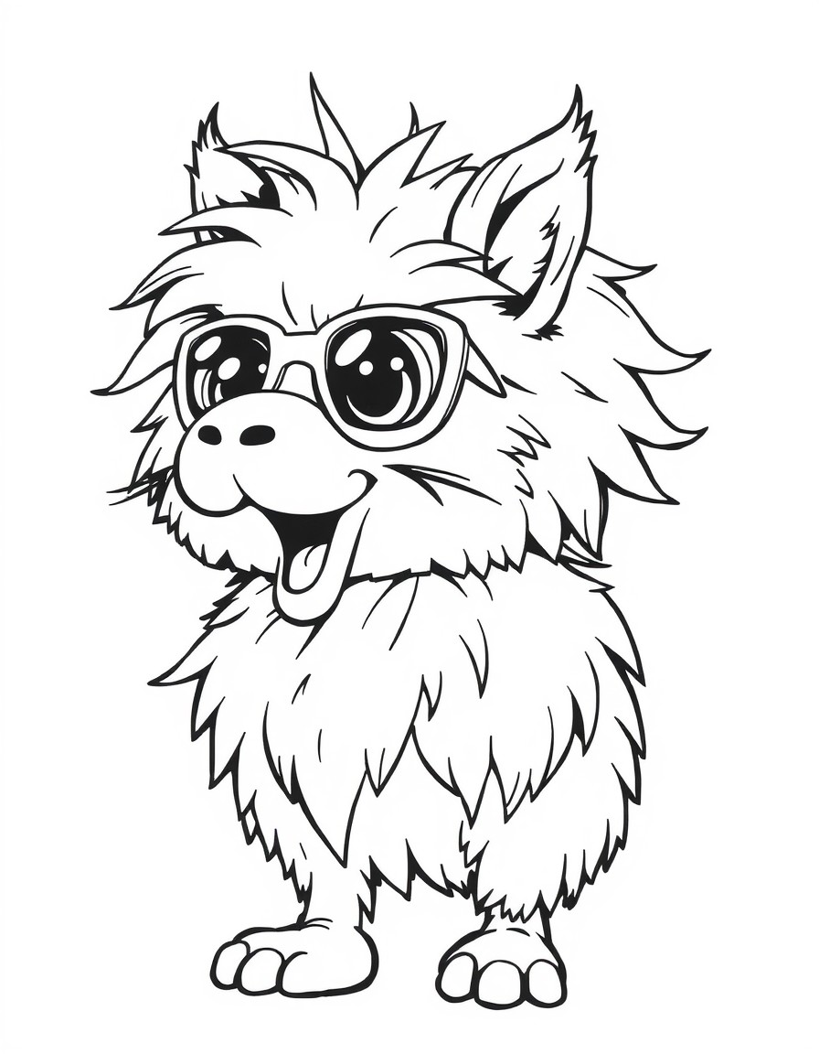 Crea una n pelon con ropa motorizada y ojos saltones