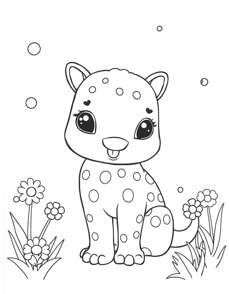 COLORING BOOK FOR CHILDREN AGES 0 TO 6