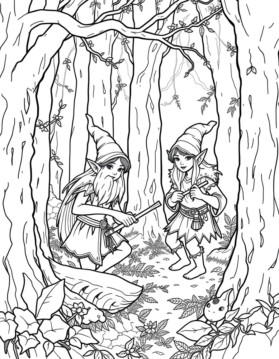 Elves in the wood