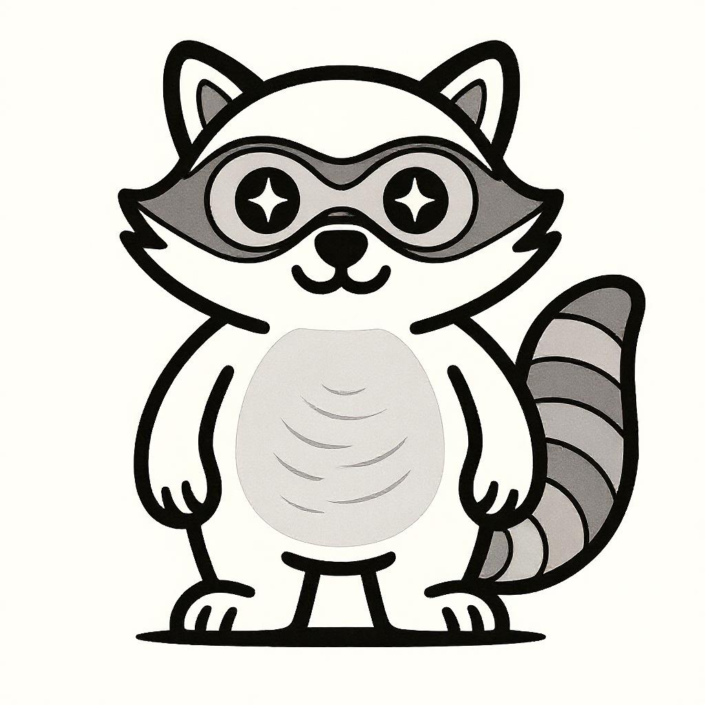 Make this a high-quality black and white COLORING PAGE with white background, only black lines, NO big gray areas, and clear, thick bold outlines, well-defined shapes, and clean edges. Remove all shad