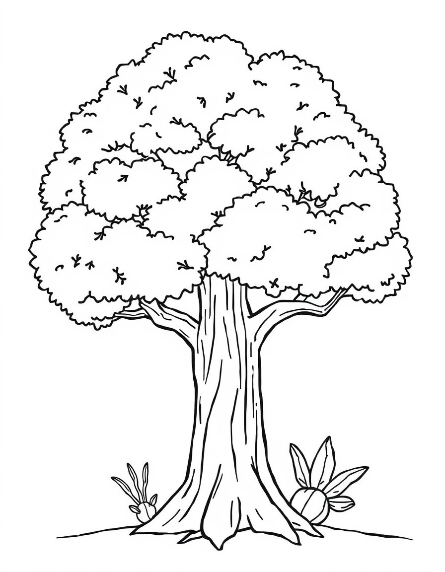 ARBOLES GIGANTES Y RAICES EXPUESTAS