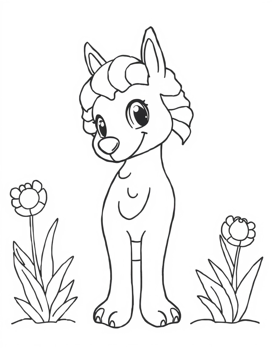 black and white outline, ready for coloring, coloring page with white background and black lines of: , simple black outlines, large clear spaces perfect for kids coloring