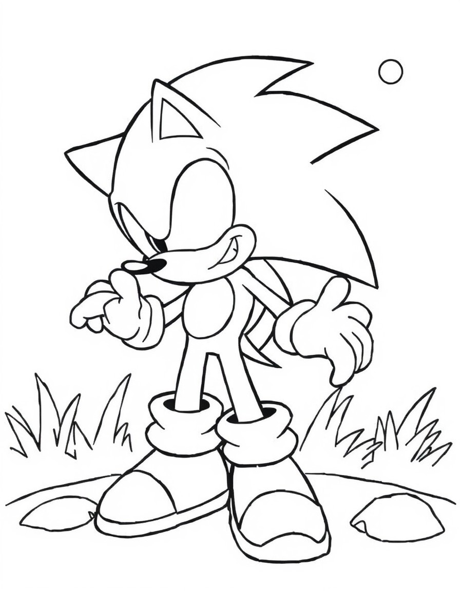 Sonic figthing in they space