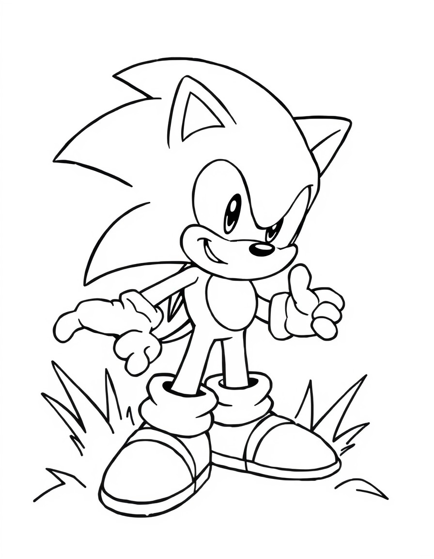 Sonic figthing in they space