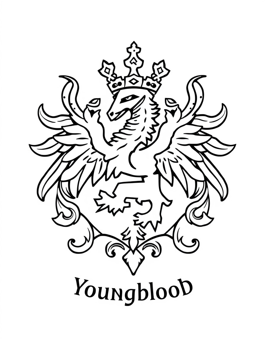 A Youngblood family crest