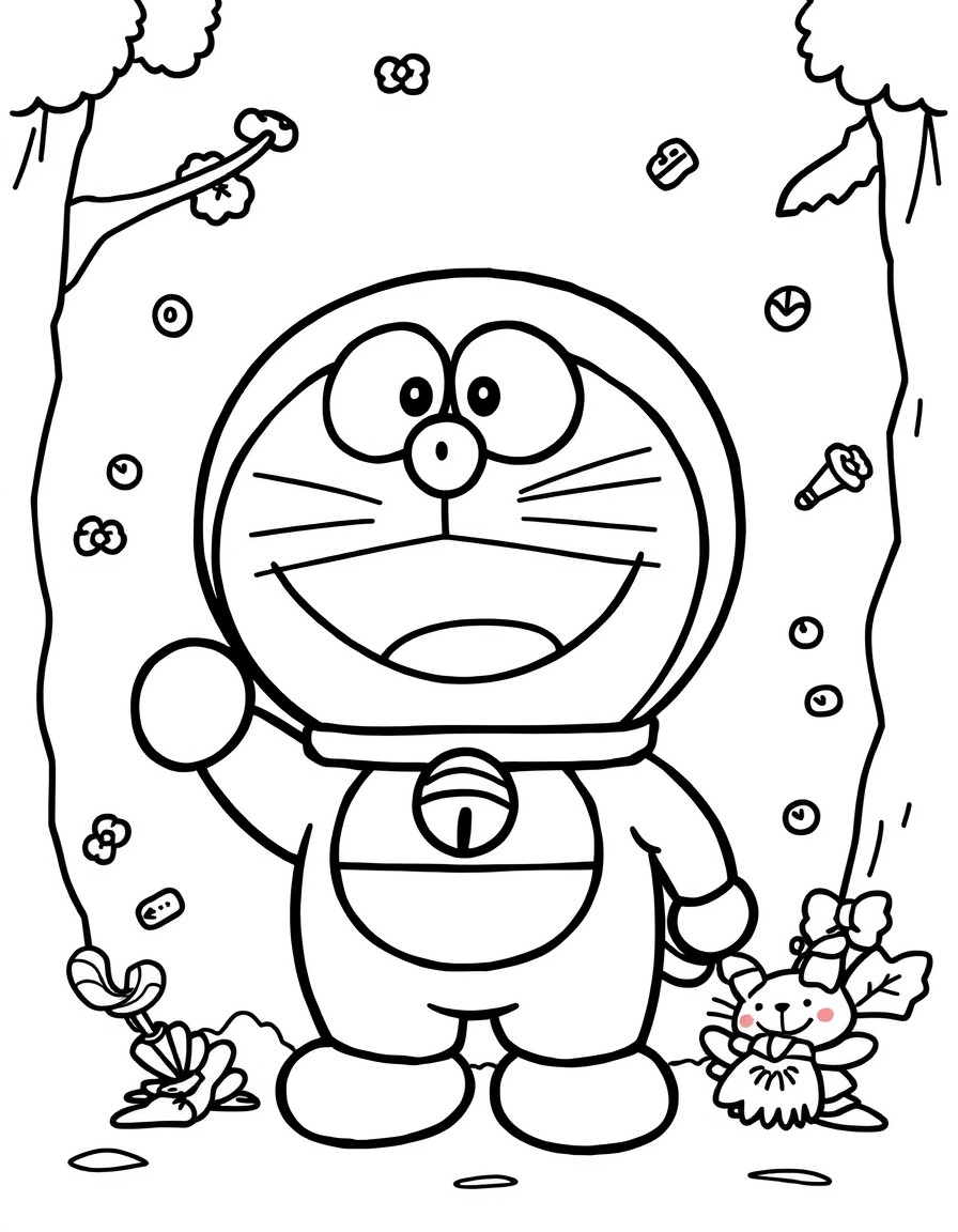 generate image of doraemon