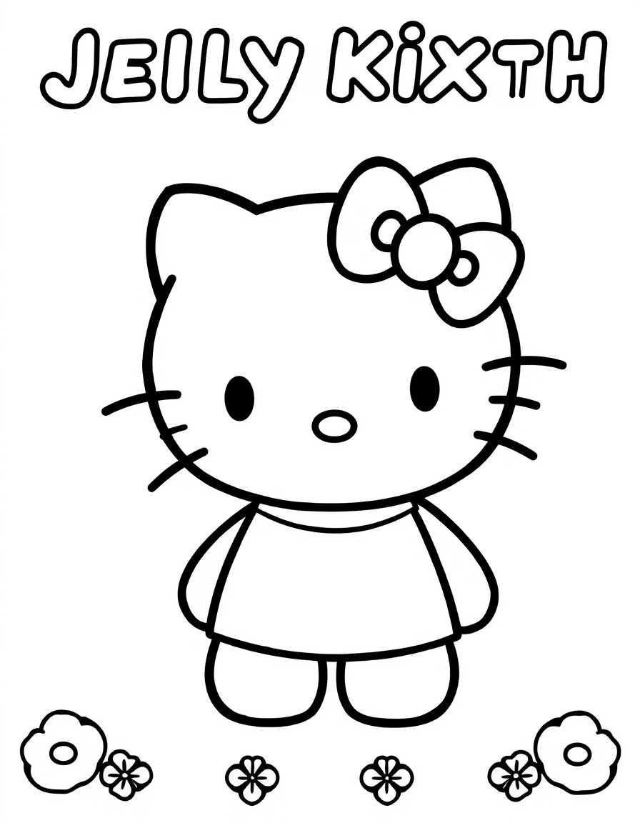 Jaiyaxh text in hello kitty style