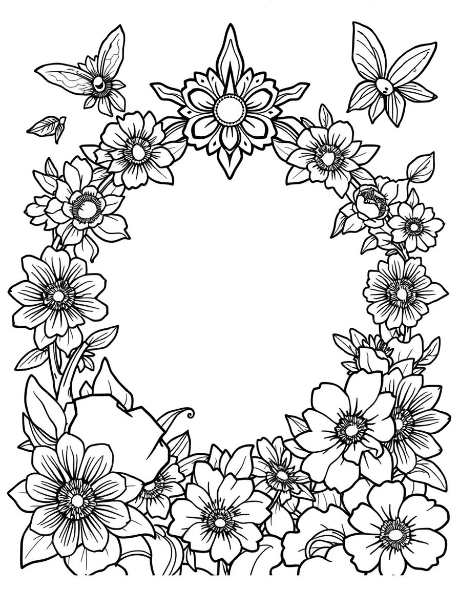 white background, black outlines, well-structured, ready for coloring, coloring page of: , very detailed, perfect for very advanced coloring