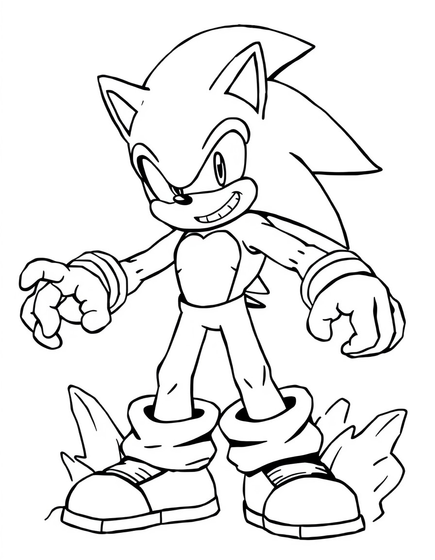 Create a sonic hulk mashup