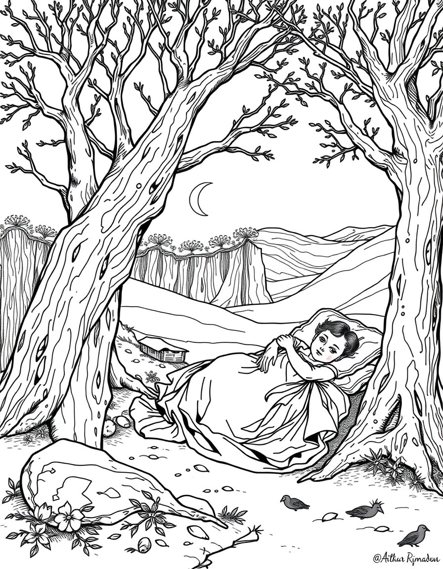 Le dormeur du Val d'Arthur Rimbaud