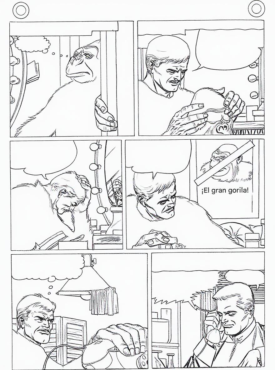 Make this a high-quality black and white COLORING PAGE with white background, only black lines, NO big gray areas, and clear, thick bold outlines, well-defined shapes, and clean edges. Remove all shad