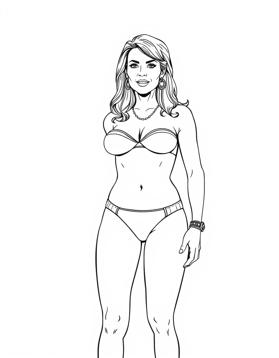 Sarah palin in panties and a bare top