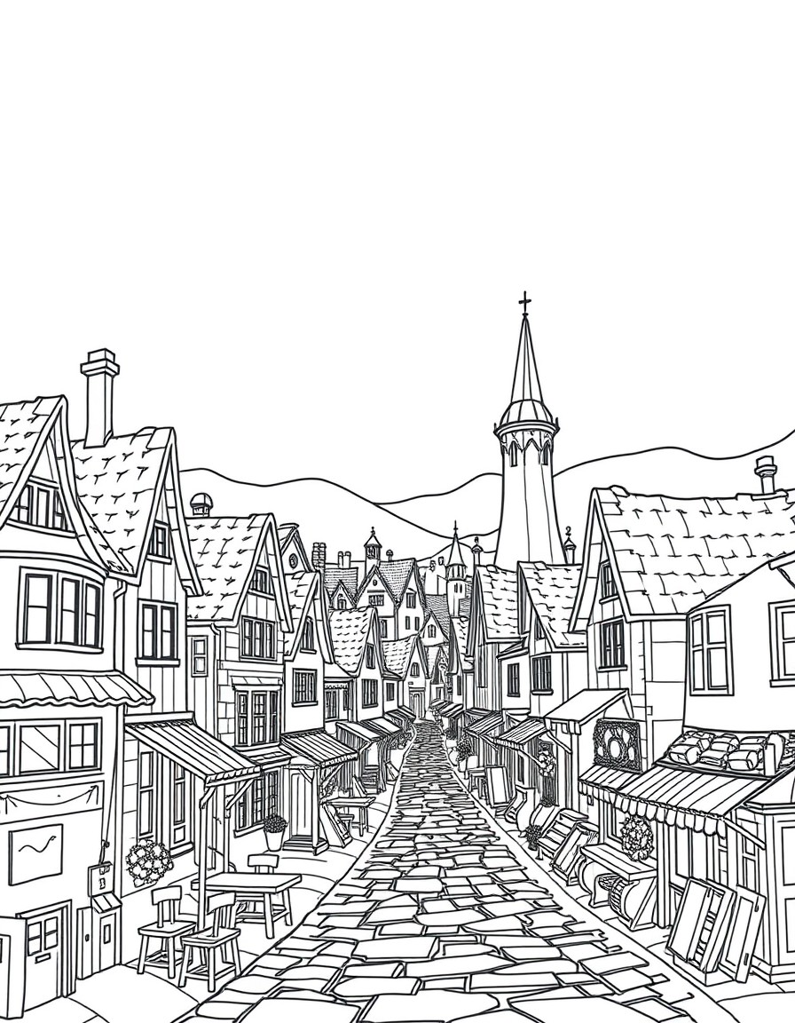 Town made entirely of bacon