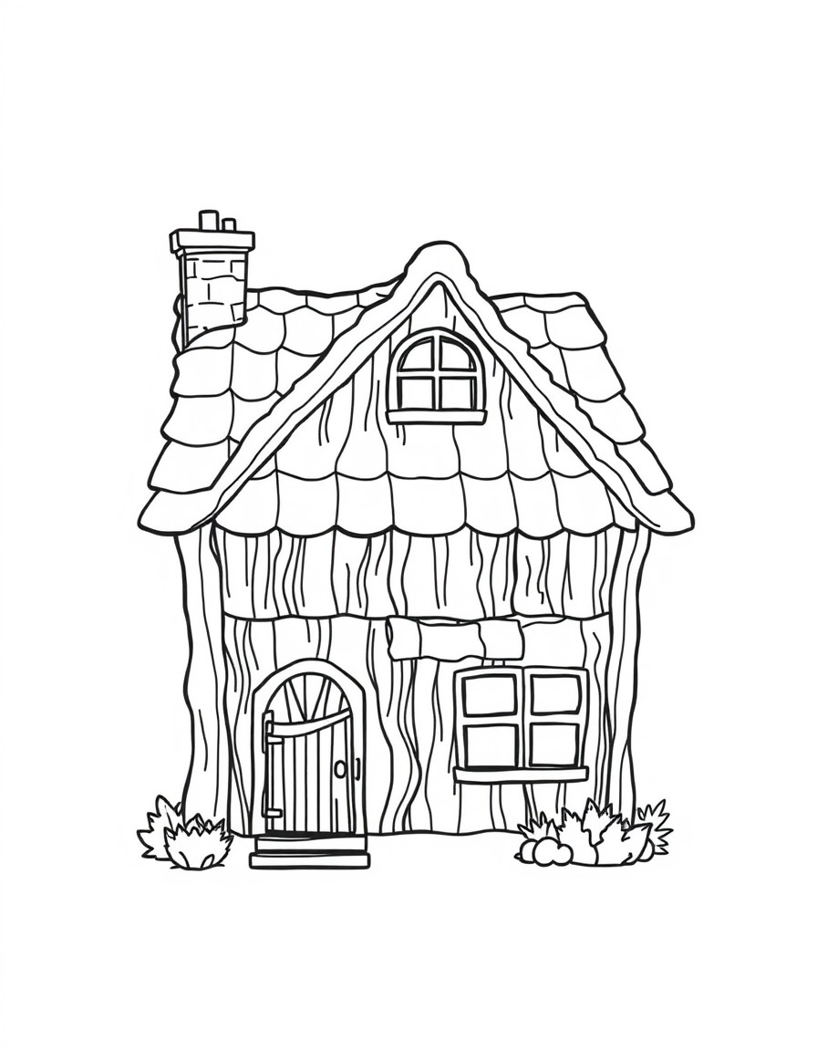 A house made out of bacon