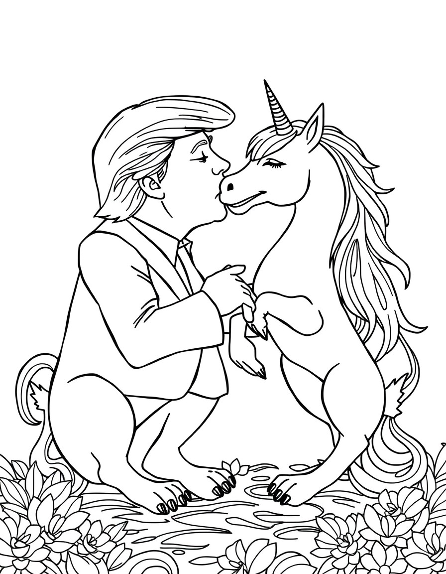 VIDEO OF TRUMP KISSING ELONS BARE FEET