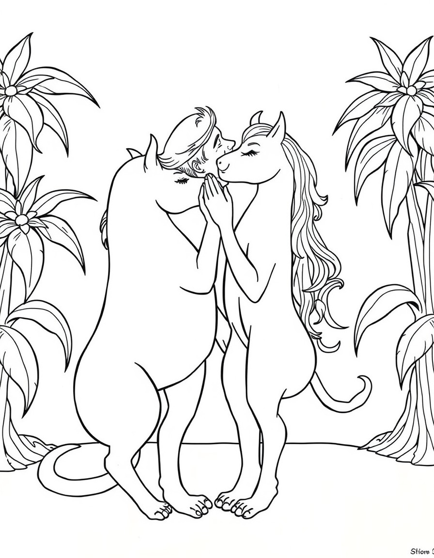 VIDEO OF TRUMP KISSING ELONS BARE FEET