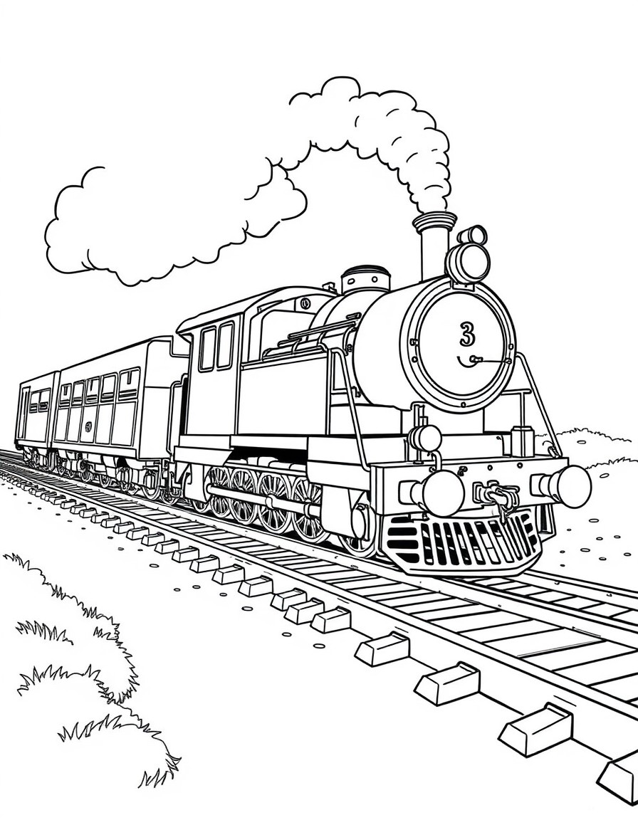 train that went out of the tracks and flying