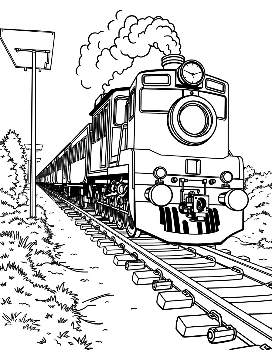 train that went out of the tracks and flying